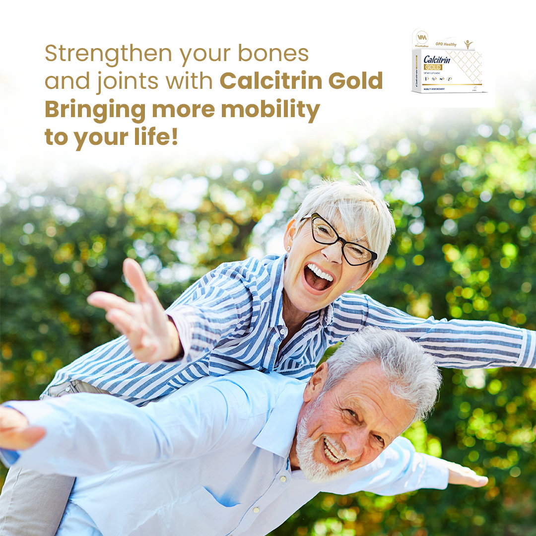 Calcitrin Gold Dietary Supplement, Mobility Support, 60 Tablets
