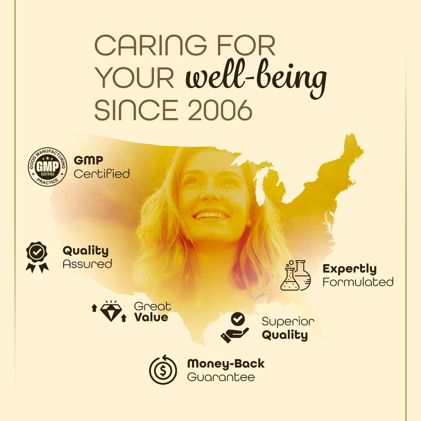 Omega Gold Dietary Supplement, Brain, Vision and Heart Support, 60 Softgels