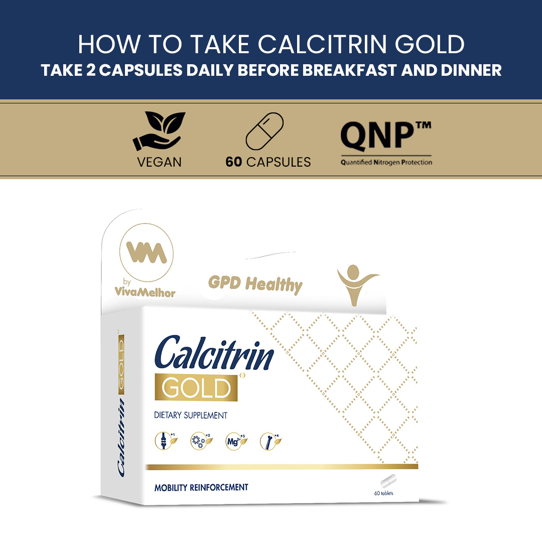 Calcitrin Gold Dietary Supplement, Mobility Support, 60 Tablets