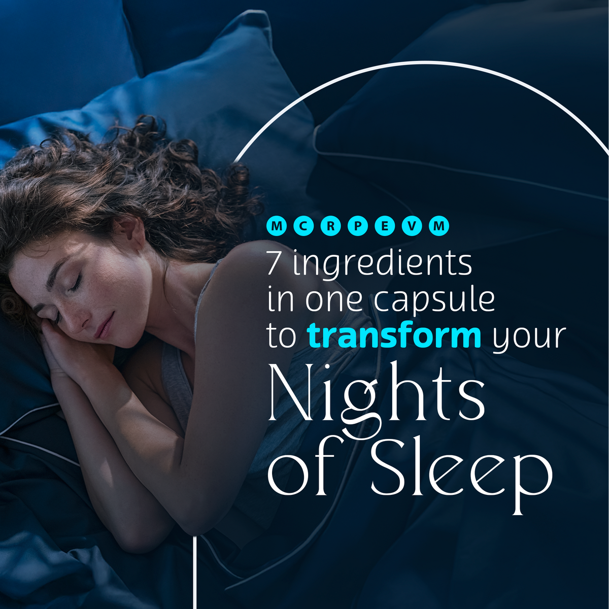 Floricalm Night Night Dietary Supplement, Relaxation and improve sleep quality, 30 Capsules