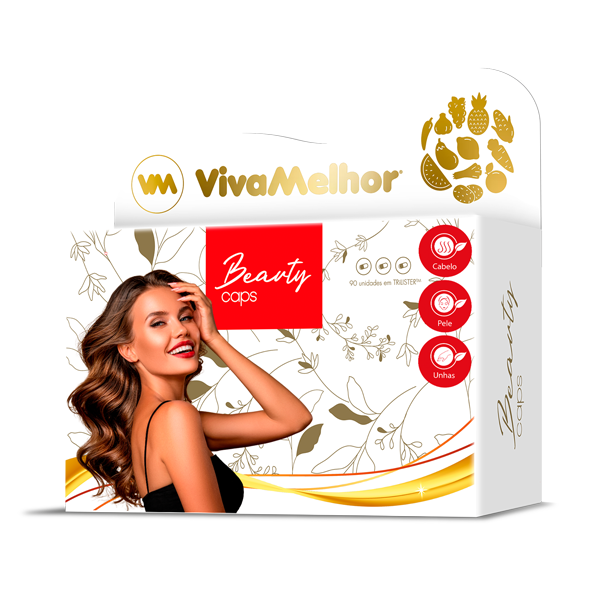 Beauty Caps Dietary Supplement, Hair, Skin, and Nail Support, 60 Capsules