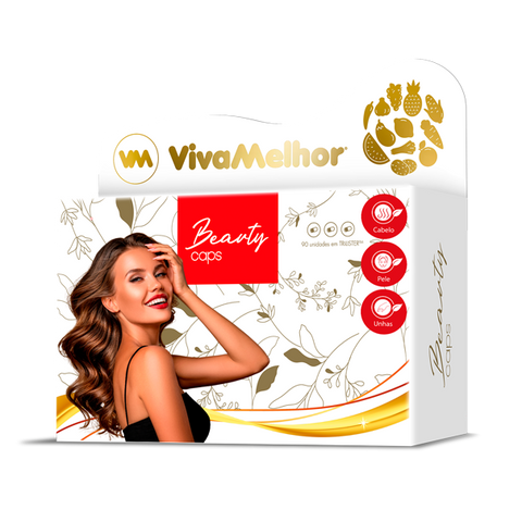 Beauty Caps Dietary Supplement, Hair, Skin, and Nail Support, 60 Capsules