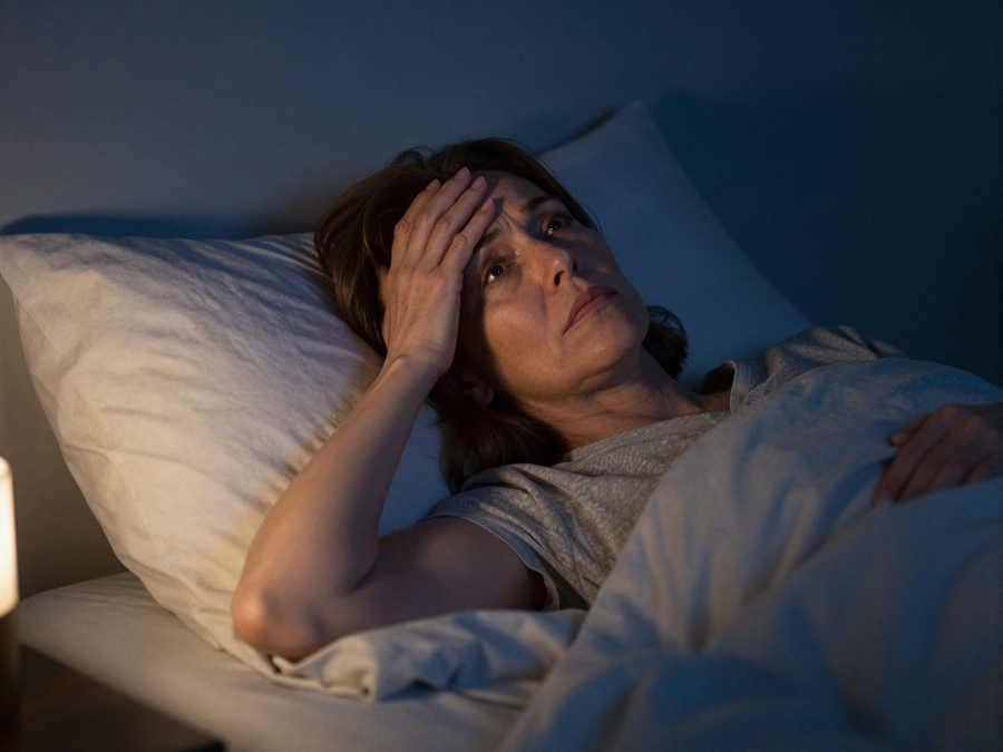 Trouble sleeping or stress