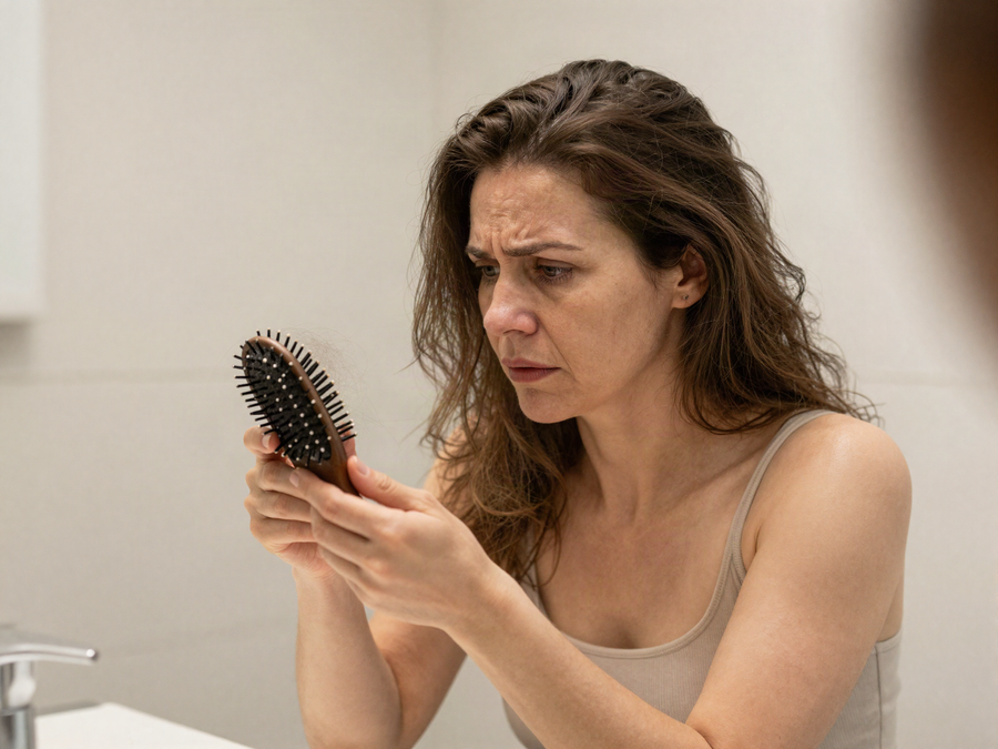 Hair loss, dull skin or weak nails