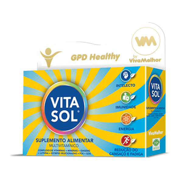 Vitasol Supplement, +40 Multivitamin and Mineral Support, 30 Tablets